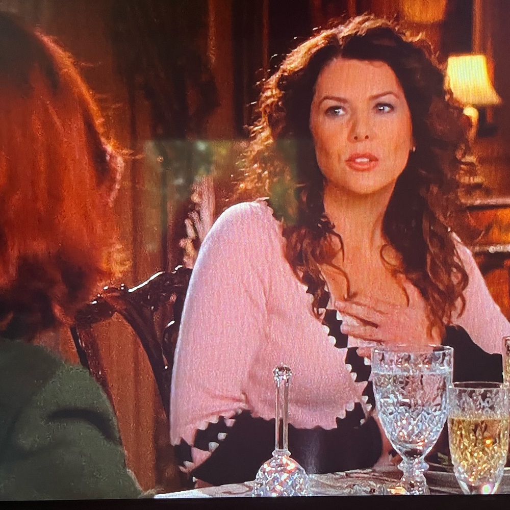 RARE Silk & Cashmere Sweater ASO Lorelai Gilmore
